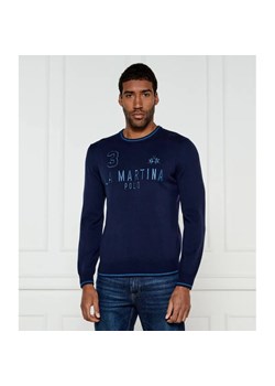 La Martina Wełniany sweter | Regular Fit ze sklepu Gomez Fashion Store w kategorii Swetry męskie - zdjęcie 185005912