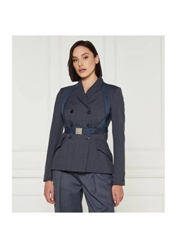 Elisabetta Franchi Żakiet | Slim Fit | z dodatkiem wełny ze sklepu Gomez Fashion Store w kategorii Marynarki damskie - zdjęcie 185006043