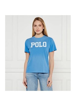 POLO RALPH LAUREN T-shirt | Regular Fit ze sklepu Gomez Fashion Store w kategorii Bluzki damskie - zdjęcie 185006243