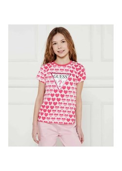 Guess T-shirt | Regular Fit ze sklepu Gomez Fashion Store w kategorii Bluzki dziewczęce - zdjęcie 185006463