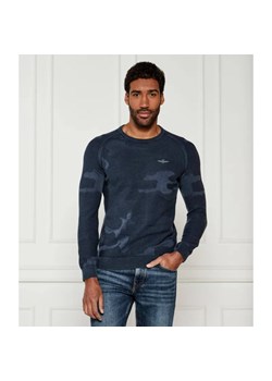 Aeronautica Militare Sweter | Regular Fit ze sklepu Gomez Fashion Store w kategorii Swetry męskie - zdjęcie 185006493