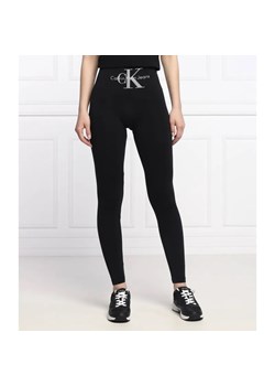 Calvin Klein Jeans Legginsy | Slim Fit | high waist ze sklepu Gomez Fashion Store w kategorii Spodnie damskie - zdjęcie 185006503