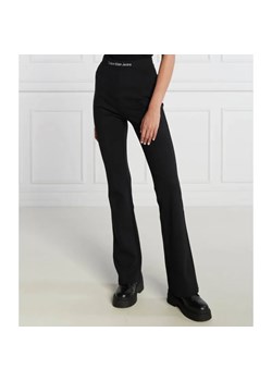 Calvin Klein Jeans Spodnie MILANO | Regular Fit ze sklepu Gomez Fashion Store w kategorii Spodnie damskie - zdjęcie 185006743