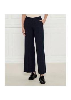 Calvin Klein Spodnie | flare fit | z dodatkiem wełny ze sklepu Gomez Fashion Store w kategorii Spodnie damskie - zdjęcie 185006913