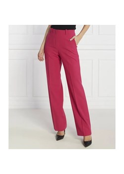 HUGO Spodnie Hulana | Straight fit ze sklepu Gomez Fashion Store w kategorii Spodnie damskie - zdjęcie 185007130