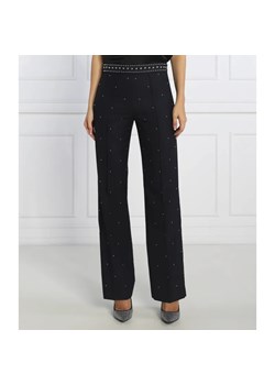 Pinko Wełniane spodnie PEPITA | Regular Fit ze sklepu Gomez Fashion Store w kategorii Spodnie damskie - zdjęcie 185007613
