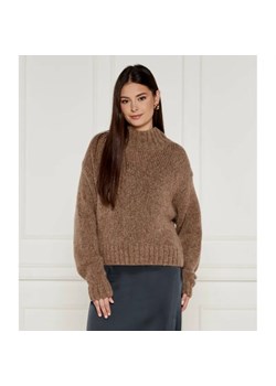 Marc Cain Wełniany sweter | Oversize fit ze sklepu Gomez Fashion Store w kategorii Swetry damskie - zdjęcie 185007863