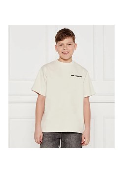 Karl Lagerfeld Kids T-shirt | Regular Fit ze sklepu Gomez Fashion Store w kategorii T-shirty chłopięce - zdjęcie 185007864