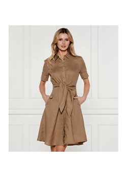 LAUREN RALPH LAUREN Lniana sukienka WAKANA ze sklepu Gomez Fashion Store w kategorii Sukienki - zdjęcie 185007962