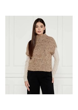 Marc Cain Wełniana kamizelka | Loose fit ze sklepu Gomez Fashion Store w kategorii Kamizelki damskie - zdjęcie 185008002