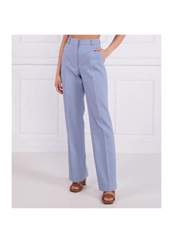 Calvin Klein Spodnie | Straight fit ze sklepu Gomez Fashion Store w kategorii Spodnie damskie - zdjęcie 185008064