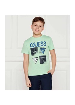Guess T-shirt | Regular Fit ze sklepu Gomez Fashion Store w kategorii T-shirty chłopięce - zdjęcie 185008733