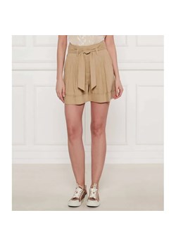 Marc Cain Lniane szorty | Relaxed fit | high waist ze sklepu Gomez Fashion Store w kategorii Szorty - zdjęcie 185008920