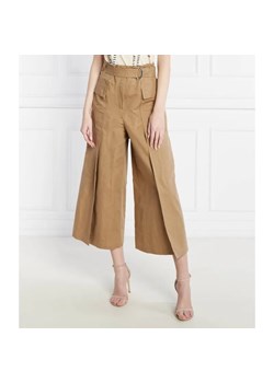 Weekend MaxMara Spodnie PINIDE | flare fit | z dodatkiem lnu ze sklepu Gomez Fashion Store w kategorii Spodnie damskie - zdjęcie 185008973