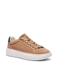BOSS BLACK Skórzane sneakersy AMBER ze sklepu Gomez Fashion Store w kategorii Buty sportowe damskie - zdjęcie 185009090