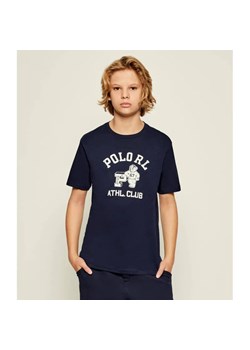 POLO RALPH LAUREN T-shirt | Regular Fit ze sklepu Gomez Fashion Store w kategorii T-shirty chłopięce - zdjęcie 185009430