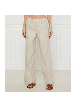 Michael Kors Lniane spodnie | flare fit ze sklepu Gomez Fashion Store w kategorii Spodnie damskie - zdjęcie 185009511
