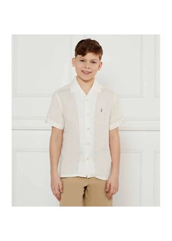 POLO RALPH LAUREN Lniana koszula | Loose fit ze sklepu Gomez Fashion Store w kategorii Koszule chłopięce - zdjęcie 185009594