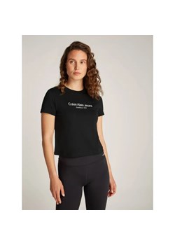 Calvin Klein Jeans T-shirt Institutional | Regular Fit ze sklepu Gomez Fashion Store w kategorii Bluzki damskie - zdjęcie 185010170