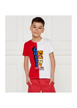 Guess T-shirt | Regular Fit ze sklepu Gomez Fashion Store w kategorii T-shirty chłopięce - zdjęcie 185010331