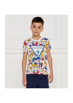 Guess T-shirt | Regular Fit ze sklepu Gomez Fashion Store w kategorii T-shirty chłopięce - zdjęcie 185010420