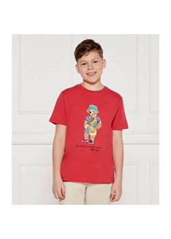 POLO RALPH LAUREN T-shirt | Regular Fit ze sklepu Gomez Fashion Store w kategorii T-shirty chłopięce - zdjęcie 185010511
