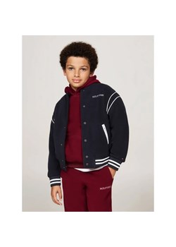 Tommy Hilfiger Polarowa kurtka bomber | Oversize fit ze sklepu Gomez Fashion Store w kategorii Kurtki chłopięce - zdjęcie 185010612