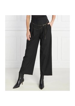 Marella Spodnie z paskiem FANTE | Regular Fit ze sklepu Gomez Fashion Store w kategorii Spodnie damskie - zdjęcie 185010724