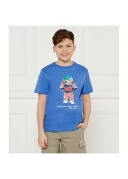 POLO RALPH LAUREN T-shirt | Regular Fit ze sklepu Gomez Fashion Store w kategorii T-shirty chłopięce - zdjęcie 185010760