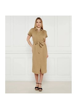 Tommy Hilfiger Lniana sukienka z paskiem ze sklepu Gomez Fashion Store w kategorii Sukienki - zdjęcie 185011101