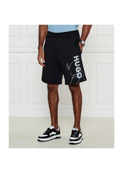 Hugo Blue Szorty Nasibo | Regular Fit ze sklepu Gomez Fashion Store w kategorii Spodenki męskie - zdjęcie 185011151
