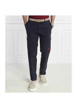 HUGO Spodnie cargo Glian | Regular Fit ze sklepu Gomez Fashion Store w kategorii Spodnie męskie - zdjęcie 185011164