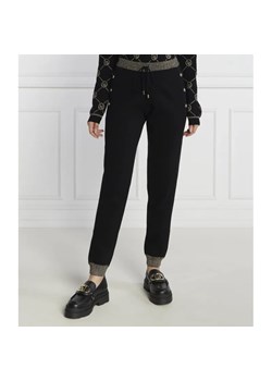 Liu Jo Sport Spodnie dzianinowe | Regular Fit ze sklepu Gomez Fashion Store w kategorii Spodnie damskie - zdjęcie 185011370