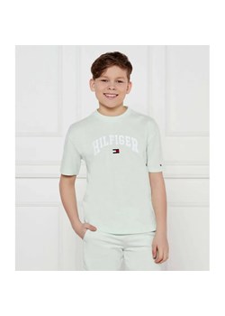 Tommy Hilfiger T-shirt | Regular Fit ze sklepu Gomez Fashion Store w kategorii T-shirty chłopięce - zdjęcie 185011414