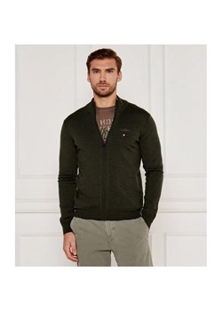 Aeronautica Militare Wełniany kardigan | Regular Fit ze sklepu Gomez Fashion Store w kategorii Swetry męskie - zdjęcie 185011484