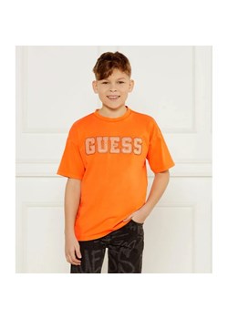 Guess T-shirt | Regular Fit ze sklepu Gomez Fashion Store w kategorii T-shirty chłopięce - zdjęcie 185011580