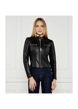 Liu Jo Skórzana kurtka | Slim Fit ze sklepu Gomez Fashion Store w kategorii Kurtki damskie - zdjęcie 185011612