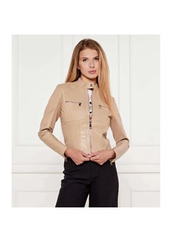 Liu Jo Skórzana kurtka | Slim Fit ze sklepu Gomez Fashion Store w kategorii Kurtki damskie - zdjęcie 185011723