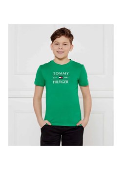 Tommy Hilfiger T-shirt | Regular Fit ze sklepu Gomez Fashion Store w kategorii T-shirty chłopięce - zdjęcie 185011884
