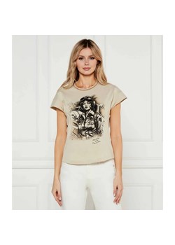 Aeronautica Militare T-shirt | Regular Fit ze sklepu Gomez Fashion Store w kategorii Bluzki damskie - zdjęcie 185012322