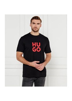 HUGO T-shirt Daltorip | Regular Fit ze sklepu Gomez Fashion Store w kategorii T-shirty męskie - zdjęcie 185012330