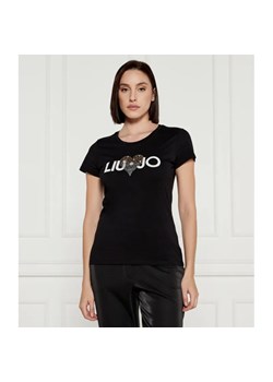 Liu Jo T-shirt | Regular Fit ze sklepu Gomez Fashion Store w kategorii Bluzki damskie - zdjęcie 185012712