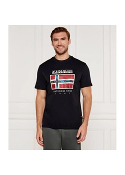 Napapijri T-shirt | Regular Fit ze sklepu Gomez Fashion Store w kategorii T-shirty męskie - zdjęcie 185012894