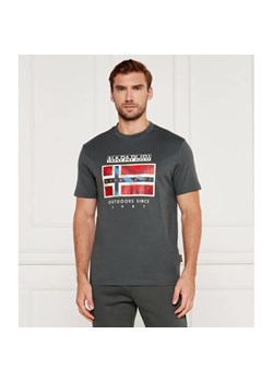 Napapijri T-shirt | Regular Fit ze sklepu Gomez Fashion Store w kategorii T-shirty męskie - zdjęcie 185013134