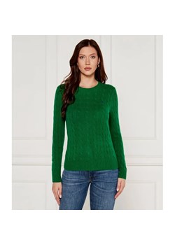 POLO RALPH LAUREN Wełniany sweter JULIANNA | Slim Fit | z dodatkiem kaszmiru ze sklepu Gomez Fashion Store w kategorii Swetry damskie - zdjęcie 185013302