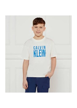 Calvin Klein Jeans T-shirt | Regular Fit ze sklepu Gomez Fashion Store w kategorii T-shirty chłopięce - zdjęcie 185013354