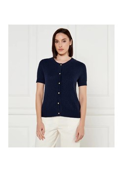 Tommy Hilfiger Wełniany kardigan | Regular Fit ze sklepu Gomez Fashion Store w kategorii Swetry damskie - zdjęcie 185013373