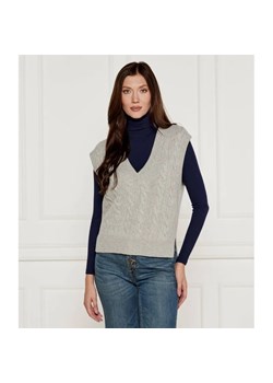 POLO RALPH LAUREN Wełniana kamizelka | Regular Fit | z dodatkiem kaszmiru ze sklepu Gomez Fashion Store w kategorii Kamizelki damskie - zdjęcie 185013553