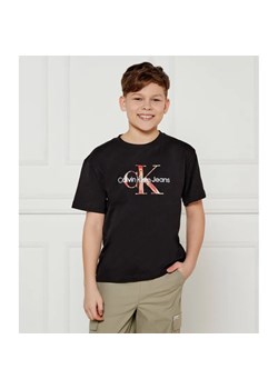 Calvin Klein Jeans T-shirt | Regular Fit ze sklepu Gomez Fashion Store w kategorii T-shirty chłopięce - zdjęcie 185013594