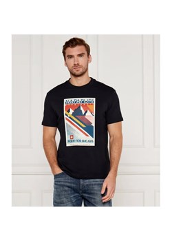 Napapijri T-shirt S-PORTALET | Relaxed fit ze sklepu Gomez Fashion Store w kategorii T-shirty męskie - zdjęcie 185014250
